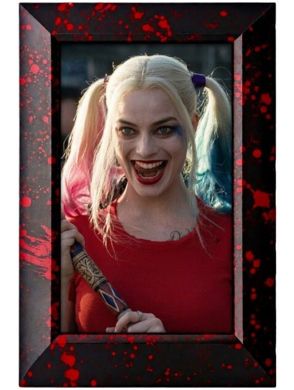 Harley quinn suicide Squad Movie Crime Joker action thriller Flim Framed Photo